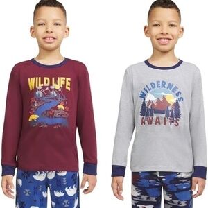 Eddie Bauer Youth Boy's 4 Piece PJ Sleep Set (Medium 10/12) - NWT